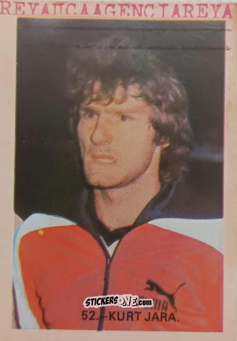 Sticker Kurt Jara - España 82 n. 52 - Reyauca