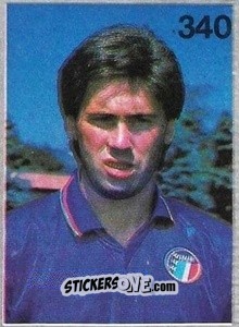 Cromo Carlo Ancelotti - Campeonatos Mundiales de Futbol 1990 n. 340 - Reyauca