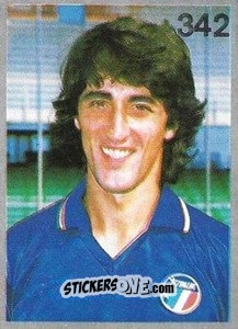 Cromo Fernando De Napoli - Campeonatos Mundiales de Futbol 1990 n. 342 - Reyauca
