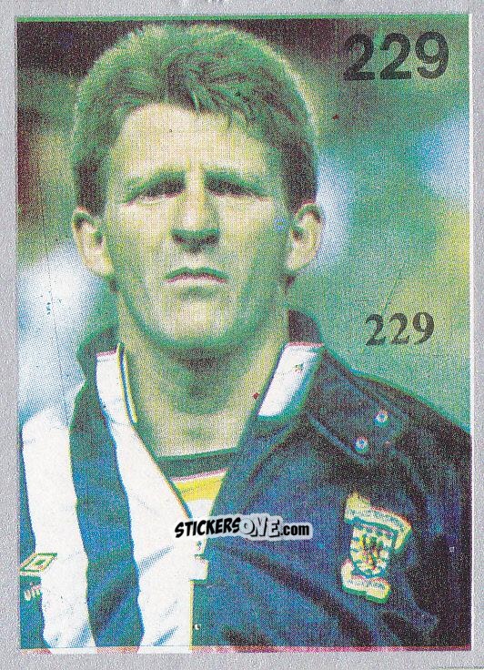 Cromo Gordon Strachan - Campeonatos Mundiales de Futbol 1990 n. 229 - Reyauca