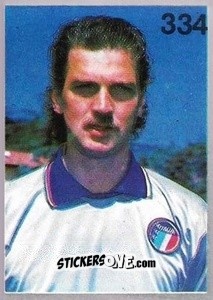 Cromo Stefano Tacconi - Campeonatos Mundiales de Futbol 1990 n. 334 - Reyauca