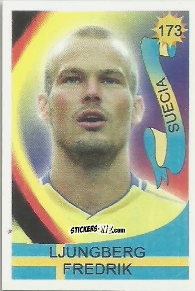 Sticker Ljungberg - Vive le Mundial 2006 n. 173 - Reyauca