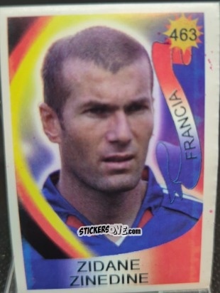 Figurina Zidane - Vive le Mundial 2006 n. 463 - Reyauca