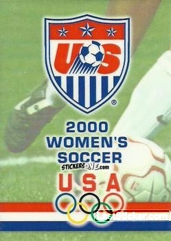 Sticker 2000 Women'S Soccer - Women's Soccer USA 2000 n. T - ROOX SPORTS
