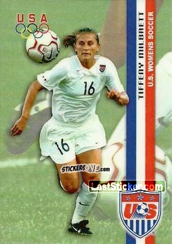 Sticker Tiffeny Milbrett - Women's Soccer USA 2000 n. 15 - ROOX SPORTS
