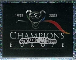 Cromo Champions of Europe 50 years - Champions of Europe 1955-2005 n. 1 - Panini