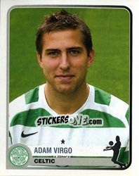 Cromo Adam Virgo - Champions of Europe 1955-2005 n. 116 - Panini