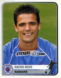 Figurina Nacho Novo - Champions of Europe 1955-2005 n. 329 - Panini
