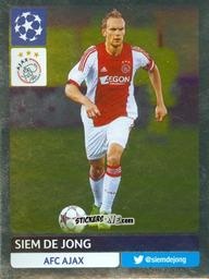 Cromo Siem de Jong - UEFA Champions League 2013-2014 n. 296 - Panini