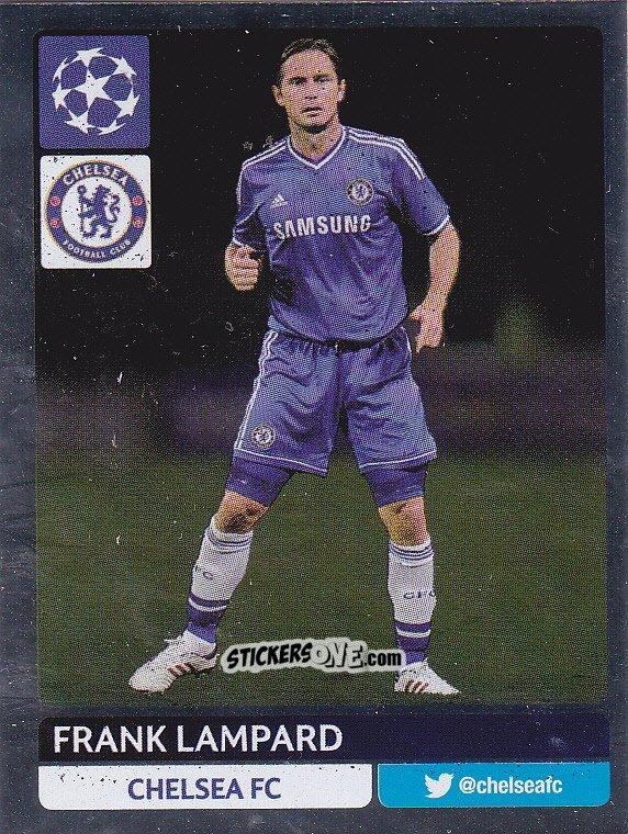 Figurina Frank Lampard - UEFA Champions League 2013-2014 n. 306 - Panini