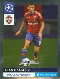 Cromo Alan Dzagoev - UEFA Champions League 2013-2014 n. 307 - Panini