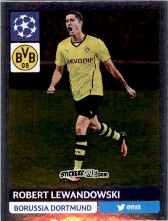 Sticker Robert Lewandowski - UEFA Champions League 2013-2014 n. 308 - Panini
