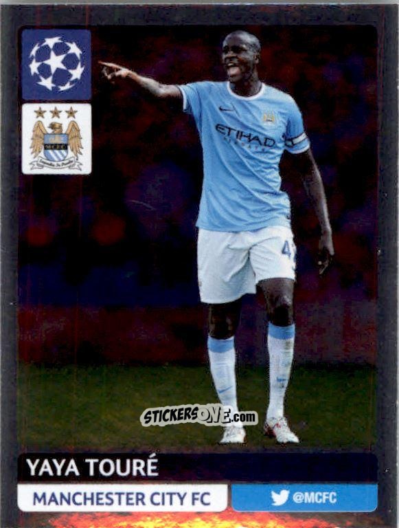 Cromo Yaya Touré - UEFA Champions League 2013-2014 n. 313 - Panini