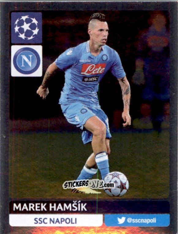 Cromo Marek Hamšík - UEFA Champions League 2013-2014 n. 317 - Panini