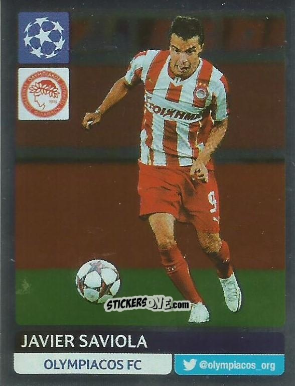 Sticker Javier Saviola - UEFA Champions League 2013-2014 n. 318 - Panini