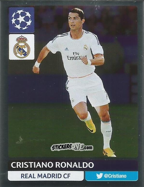 Figurina Cristiano Ronaldo - UEFA Champions League 2013-2014 n. 322 - Panini