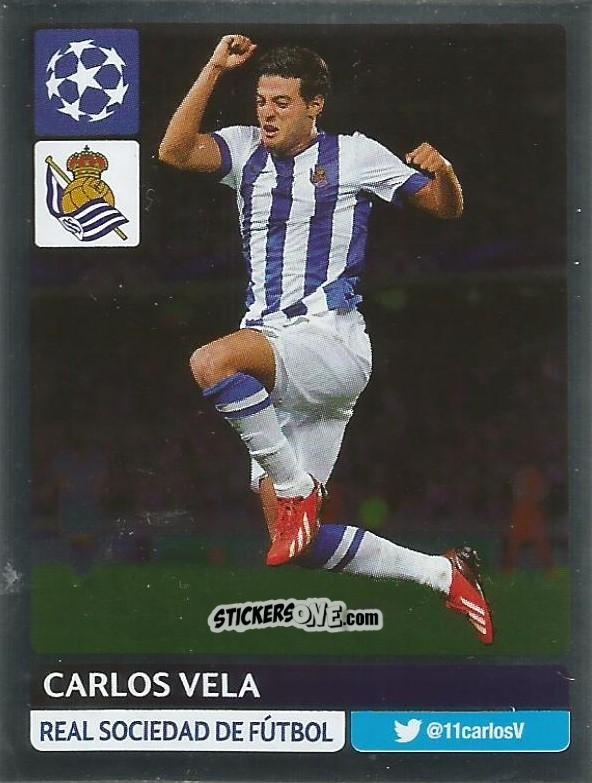Sticker Carlos Vela - UEFA Champions League 2013-2014 n. 323 - Panini