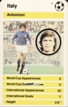 Figurina Giancarlo Antognoni -  World Cup '78 1978-1979 n. 1 - Top Trumps