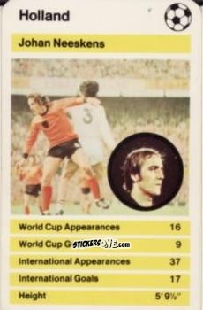 Sticker Johan Neeskens -  World Cup '78 1978-1979 n. 20 - Top Trumps