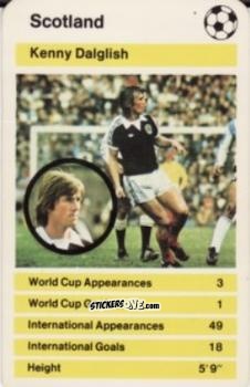 Cromo Kenny Dalglish -  World Cup '78 1978-1979 n. 5 - Top Trumps