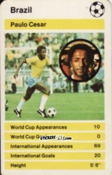 Sticker Paulo Cézar -  World Cup '78 1978-1979 n. 4 - Top Trumps