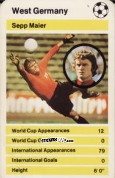 Sticker Sepp Maier -  World Cup '78 1978-1979 n. 18 - Top Trumps