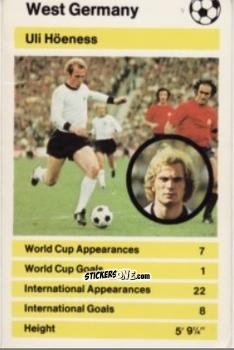 Cromo Uli Hoeness -  World Cup '78 1978-1979 n. 13 - Top Trumps