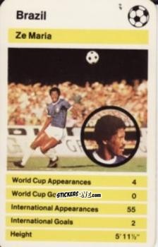 Cromo Ze Maria -  World Cup '78 1978-1979 n. 19 - Top Trumps