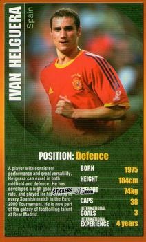 Figurina Ivan Helguera - European Football Stars 2004 n. 26 - Top Trumps