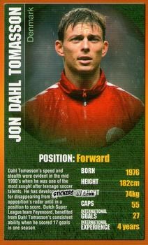 Figurina Jon Dahl Tomasson - European Football Stars 2004 n. 3 - Top Trumps