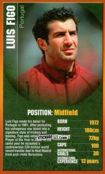 Cromo Luis Figo - European Football Stars 2004 n. 20 - Top Trumps