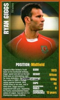 Sticker Ryan Giggs - European Football Stars 2004 n. 31 - Top Trumps