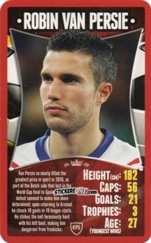 Cromo Robin van Persie - European Football Stars 2012 n. 17 - Top Trumps