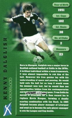 Cromo Kenny Dalglish - Football Legends 1 2005 n. 10 - Top Trumps