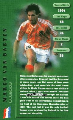 Sticker Marco van Basten - Football Legends 1 2005 n. 29 - Top Trumps