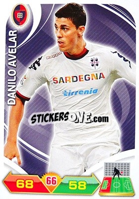 Cromo Danilo Avelar - Calciatori 2012-2013. Adrenalyn XL n. 40 - Panini