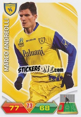 Sticker Andreolli - Calciatori 2012-2013. Adrenalyn XL n. 74 - Panini
