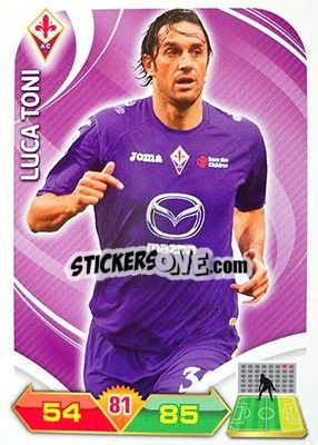 Figurina Luca Toni - Calciatori 2012-2013. Adrenalyn XL n. 98 - Panini