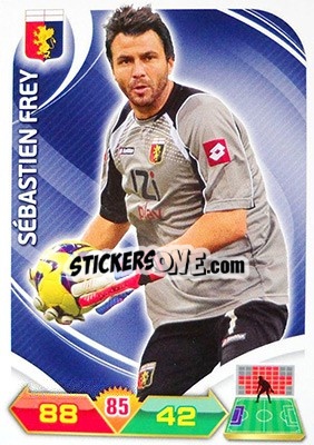 Figurina Sébastien Frey - Calciatori 2012-2013. Adrenalyn XL n. 104 - Panini