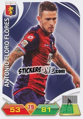 Cromo Floro Flores - Calciatori 2012-2013. Adrenalyn XL n. 115 - Panini