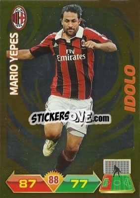 Cromo Mario Yepes - Calciatori 2012-2013. Adrenalyn XL n. 199 - Panini