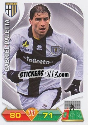 Sticker Paletta - Calciatori 2012-2013. Adrenalyn XL n. 246 - Panini