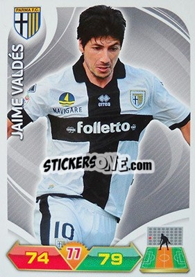 Sticker Jaime Valdés - Calciatori 2012-2013. Adrenalyn XL n. 250 - Panini
