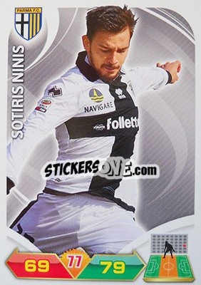 Figurina Sotiris Ninis - Calciatori 2012-2013. Adrenalyn XL n. 251 - Panini