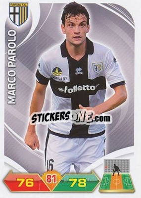 Cromo Marco Parolo - Calciatori 2012-2013. Adrenalyn XL n. 253 - Panini