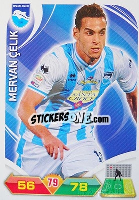Sticker Mervan Çelik - Calciatori 2012-2013. Adrenalyn XL n. 274 - Panini