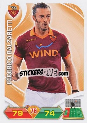 Cromo Federico Balzaretti - Calciatori 2012-2013. Adrenalyn XL n. 281 - Panini