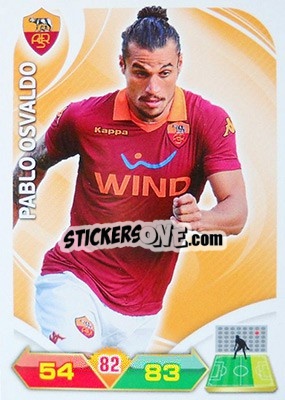 Figurina Pablo Osvaldo - Calciatori 2012-2013. Adrenalyn XL n. 289 - Panini
