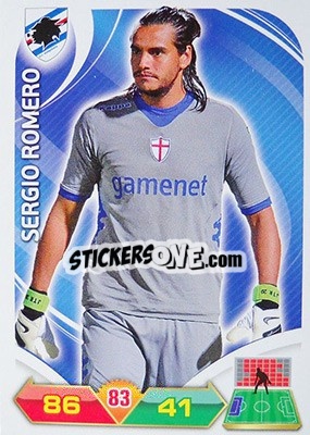 Figurina Romero - Calciatori 2012-2013. Adrenalyn XL n. 298 - Panini
