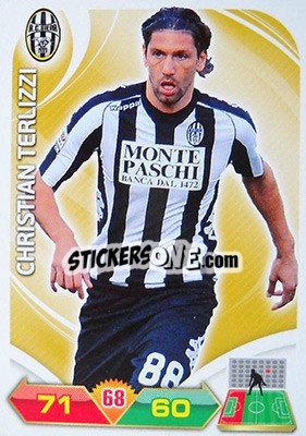 Figurina Terlizzi - Calciatori 2012-2013. Adrenalyn XL n. 319 - Panini